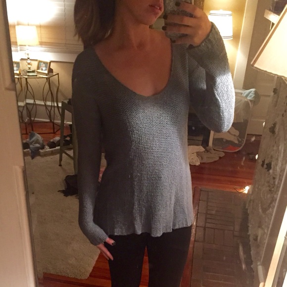 Brandy Melville Sweaters - Brandy Melville sweater, low neck loose knit