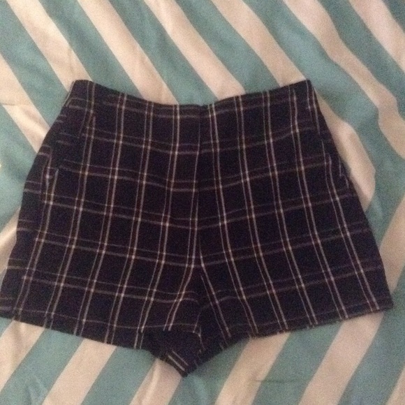 Plaid shorts