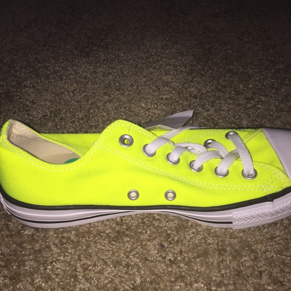Neon Green Converse