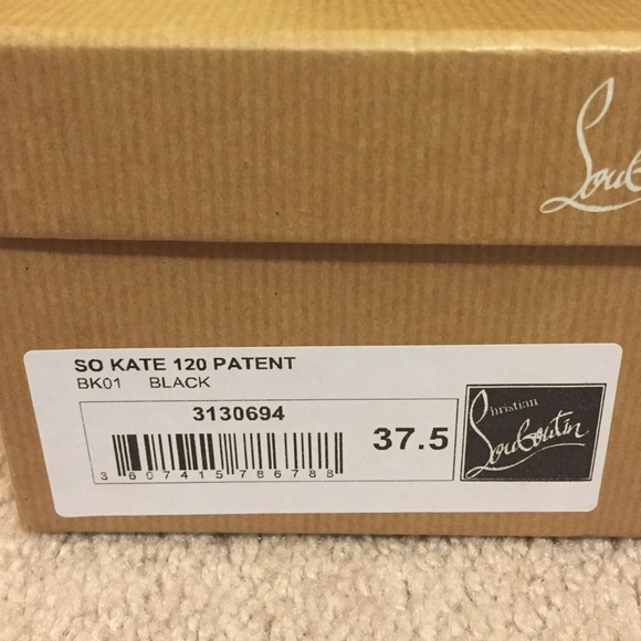 ‼️SOLD‼️Christian Louboutin so Kate black 37.5 - Picture 2 of 4