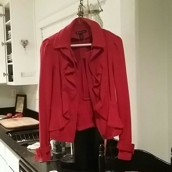 Red jacket