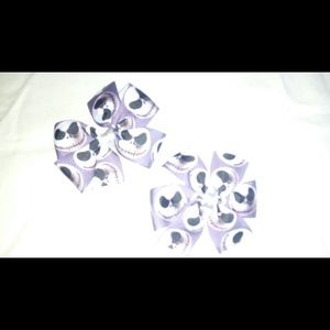 Nightmare Before Christmas piggy tail bows