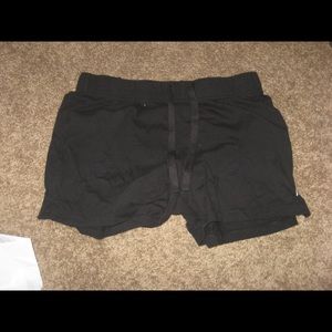 Danskin black cotton shorts, worn twice