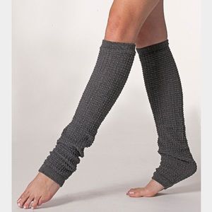 American Apparel Long Leg Warmers in Camel