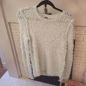 Free people light blue sweater