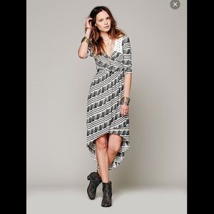 Free People Nee Romantics Lelani Wrap Dress Small