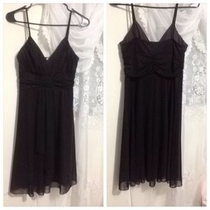 Brown strap formal dress worn once