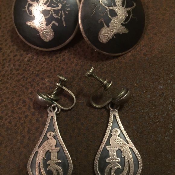 Old Guatemala earrings Vintage.