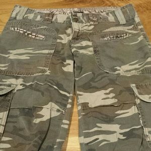 Camo cargo pants