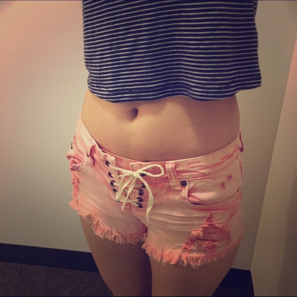 Pink shorts