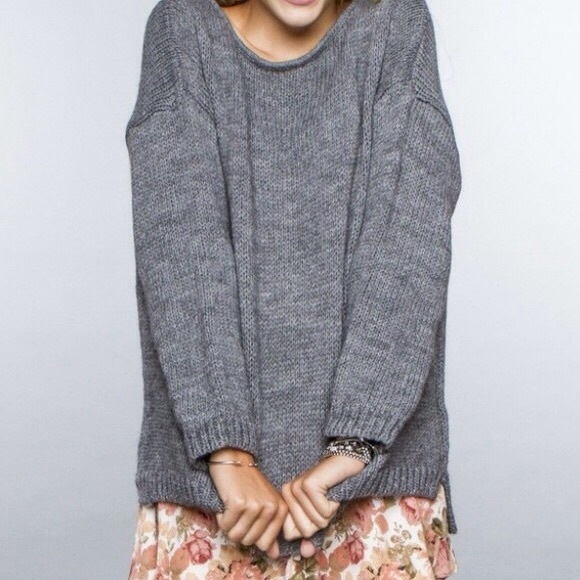 Brandymelville grey safe sweater