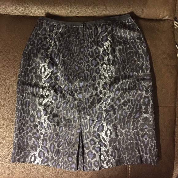 BCBG Leopard print skirt
