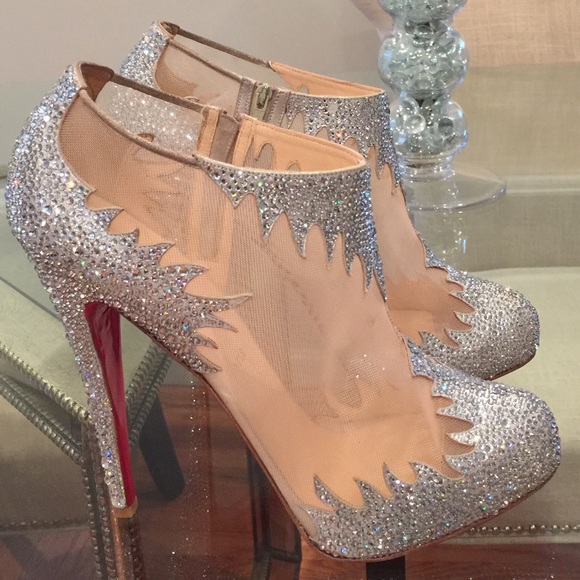Christian Louboutin Shoes - Christian Louboutins Marale Crystal Booties