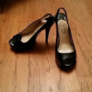 Slingback heels