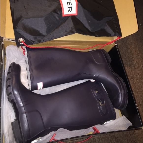 Hunter Other - Hunter boots kids size, fits a woman sz 6-6.5!