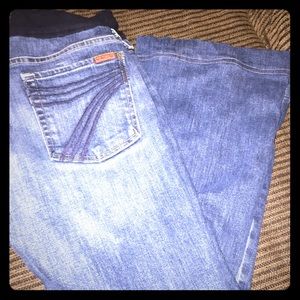 7 for all man kind maternity jeans