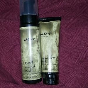 Wen  nourishing mousse and styling cream
