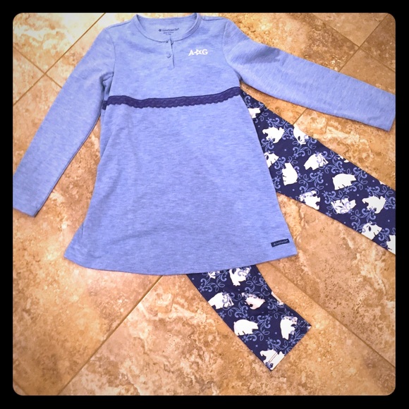 American girl size 7/8 Pajamas
