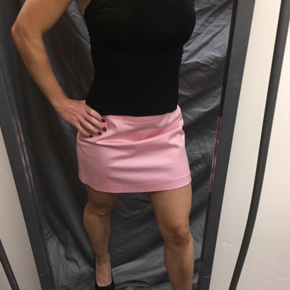 Pink skirt