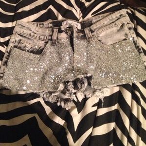 Daytrip sequin shorts