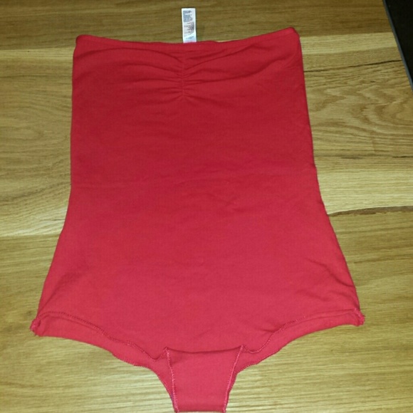 Red Body Suit NWOT