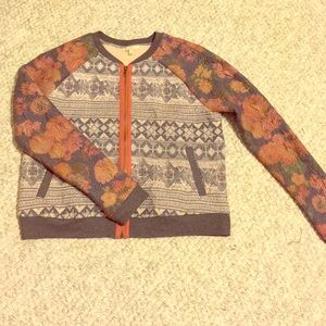 Quilted Colorful Zip Jacket