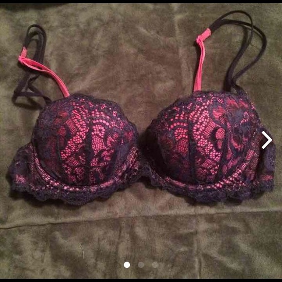 Lace push up bra