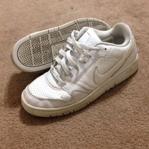 White Nike Sneakers