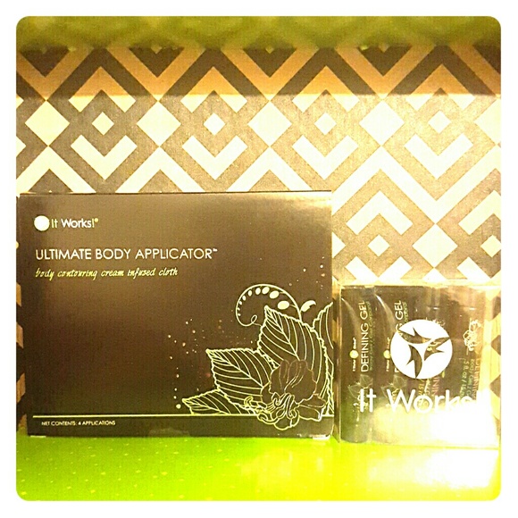 4 ItWorks! Body wraps and 4 defining gels