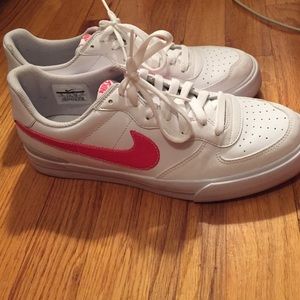 White Nike sneakers