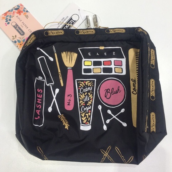 Rifle Paper Co X LeSportsac cosmetic bag