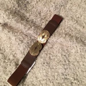 Never worn-medium brown waist belt