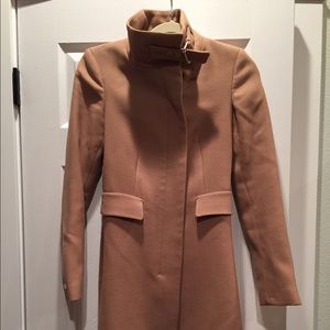 Zara XS Camel Coat