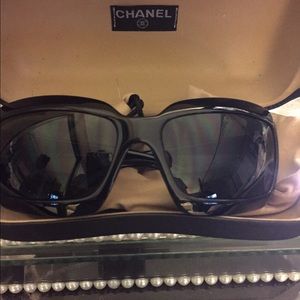 Chanel mother of pearl  sunglasses  authentic