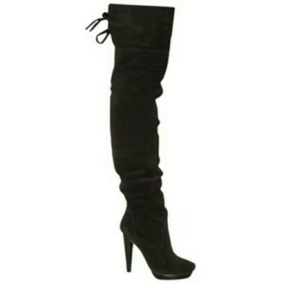 Bakers "Lila" Sexy Black over-the-knee Boots