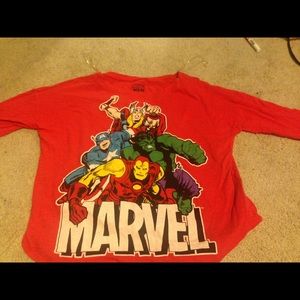 Marvel Avengers  3 quarter sleeve shirt