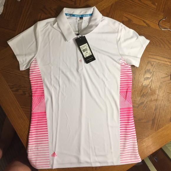Women's Adidas Climachill Medium Golf Shirt NWT