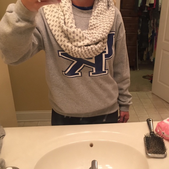 Thick sweater like infinity scarf!