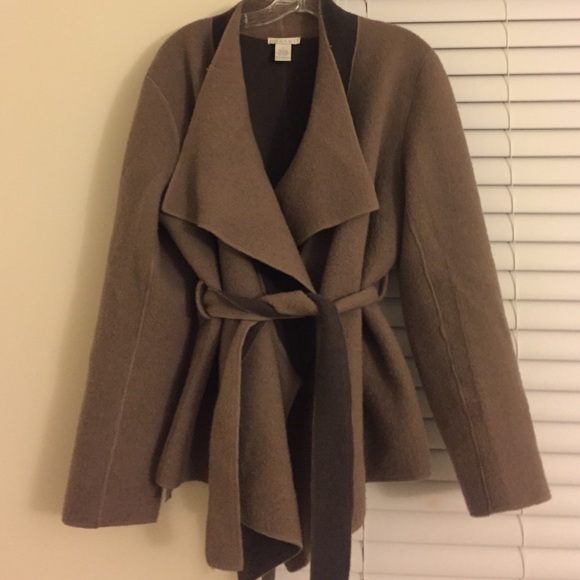wrap-around coat