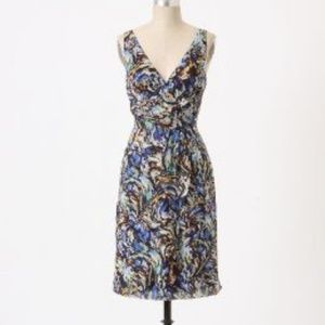 Anthropologie Oak Apple Van Gogh Dress 8