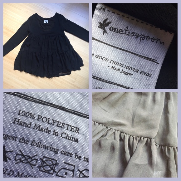 ⛔️SOLD⛔️🎉HP🎉One Tea Spoon Top - Picture 3 of 4