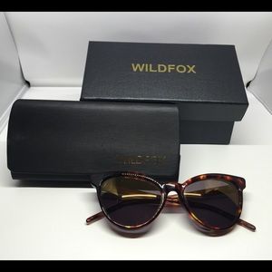 Wildfox Grand Dame Exaggerated cat eye sunglasses