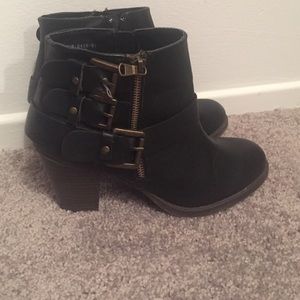 Black booties