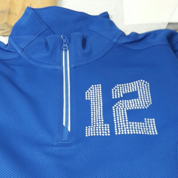 12th lady women fan dri tek shirt