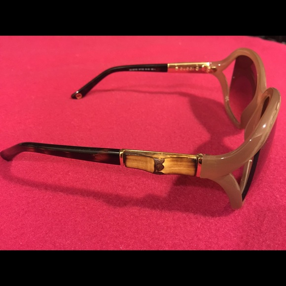❗️Not for sale❗️Gucci Oversize Bamboo Sunglasses - Picture 2 of 2