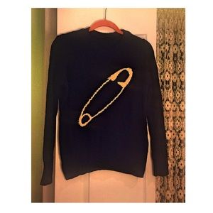 Zara Safety Pin Sweater