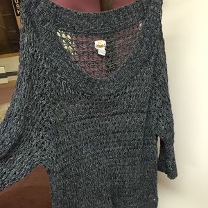 Mudd Open Stitch Sweater