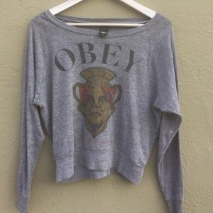 Obey Graphic Top
