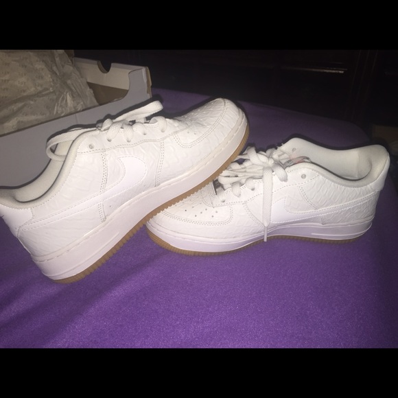 Low white gum bottom Air forces brand new! - Picture 2 of 4
