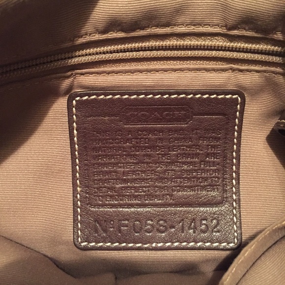 ‼️SOLD‼️ Authentic brown leather Coach purse. - Picture 4 of 4